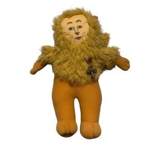 Cowardly Lion Wizard of Oz Vintage Plush Stuffed Animal Courage